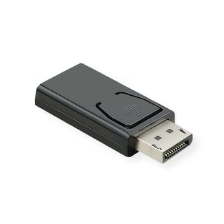 Dolphix DisplayPort zu HDMI Adapter - Low Cost - DP 1.1 / HDMI 1.3 (Full HD 1080p) - Schwarz