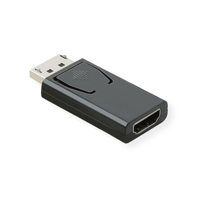 DisplayPort zu HDMI Adapter - Low Cost - DP 1.1 / HDMI 1.3 (Full HD 1080p) - Schwarz