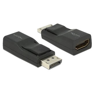 DeLOCK DeLOCK Premium DisplayPort-zu-HDMI Adapter - DP 1.2 / HDMI 1.4 (4K 30Hz) / Metall