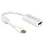 DeLOCK Premium Mini DisplayPort zu HDMI Adapter - DP 1.2 / HDMI 1.4 (4K 30Hz) / Weiß - 0,20 m