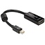 DeLOCK Premium Mini DisplayPort zu HDMI Adapter - DP 1.1 / HDMI 1.3 (Full HD 1080p) - Schwarz - 0,15 m