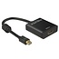 DeLOCK Premium Mini DisplayPort zu HDMI aktiver Adapter - DP 1.2 / HDMI 1.4 (4K 30Hz) - Schwarz - 0,20 m