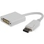DisplayPort 1.1 auf DVI Adapter (1920 x 1200) / Weiß - 0,15 m
