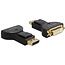 DeLOCK Premium DisplayPort-zu-DVI Adapter - DP 1.1 (1920 x 1200) / Schwarz