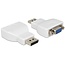 DeLOCK Premium DisplayPort-zu-VGA Adapter - DP1.2 (1920 x 1200) / Weiß
