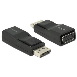 DeLOCK DeLOCK Premium DisplayPort-zu-VGA Adapter - DP1.2 (1920 x 1200) / Metall