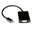 Mini DisplayPort 1.1 auf VGA Adapter Schwarz - 0,15 m