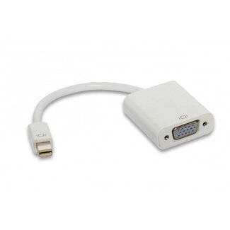 Dolphix Mini DisplayPort 1.1 auf VGA Adapter Weiß - 0,15 m