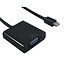 Mini DisplayPort 1.1 auf VGA Adapter Schwarz - 0,15 m