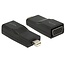 Premium Mini DisplayPort 1.2 auf VGA Adapter / Schwarz