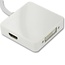 Mini DisplayPort 1.1 auf HDMI, DVI & DisplayPort Adapter Weiß - 0,20 m