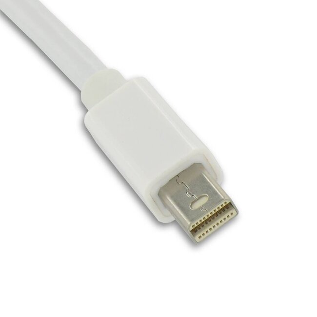 Mini DisplayPort 1.1 auf HDMI, DVI & DisplayPort Adapter Weiß - 0,20 m