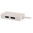 Mini DisplayPort 1.1 auf HDMI, DVI & DisplayPort Adapter Weiß - 0,20 m