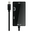 Mini DisplayPort 1.2 auf HDMI, DVI & VGA Adapter, Schwarz - 0,15 m