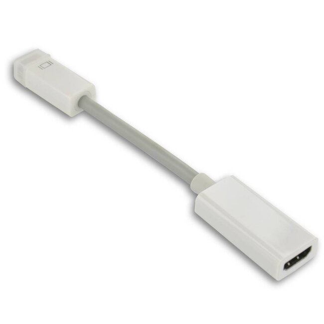 Mini DVI (m) auf HDMI (w) Adapter Weiß - 0,15 m