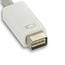 Mini DVI (m) auf HDMI (w) Adapter Weiß - 0,15 m