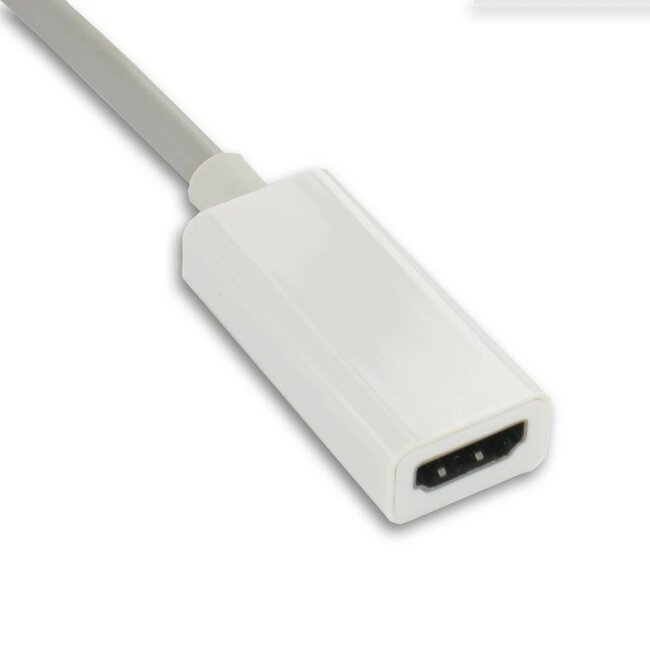 Mini DVI (m) auf HDMI (w) Adapter Weiß - 0,15 m