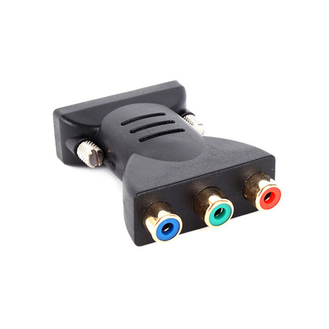 DVI-I Dual Link (m) auf Cinch Component (w) Adapter