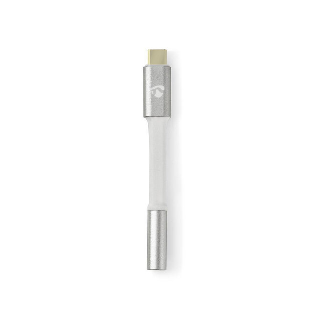 Nedis Premium USB-C auf 3,5mm Klinke Audioadapter – aktiv – High-Res Audio / Aluminium – 0,10 m