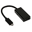 USB Micro auf HDMI MHL Adapter - 11-Pin (Samsung) / Schwarz - 0,20 m