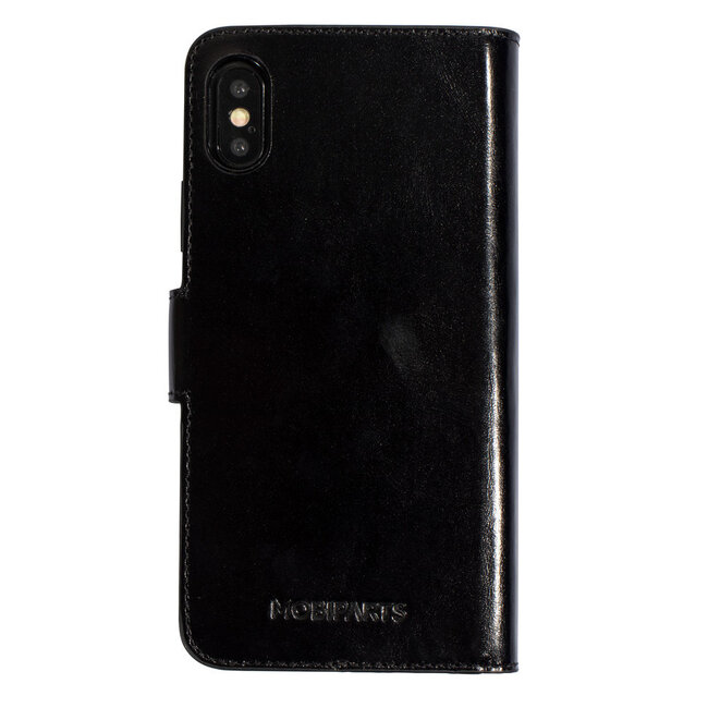 Mobiparts Excellent Wallet Case 2.0 für Apple iPhone X / Xs / Schwarz