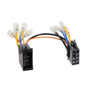 RTA Autoradio ISO Adapter für Alfa Romeo, Audi, Citroën, Fiat, Ford, Hyundai, Kia, Lancia, Peugeot, Porsche, Seat, Skoda, Suzuki, Toyota & Volkswagen