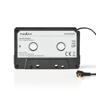 Nedis Nedis Auto-Kassettenadapter mit 3,5mm Klinkenstecker, Schwarz