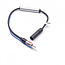 DIN (m) - DIN (w) Autoantenne Adapter mit Phantomspeisung - 0,35 m