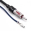2x Fakra Z (m) - DIN (m) Autoantenne Adapter mit Phantomspeisung - RG174 - 50 Ohm / Schwarz - 0,30 m