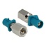 Fakra Z (m) zu FME (m) Adapter - 50 Ohm