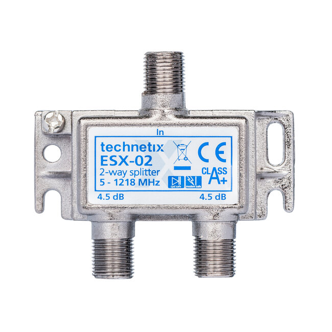 Technetix Splitter ESX-02, 2 Ausgänge, 5-1218 MHz