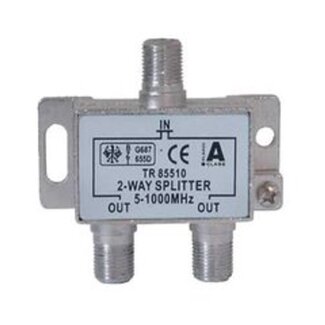 S-Impuls F-Splitter mit 2 Ausgängen / 5-1000 MHz