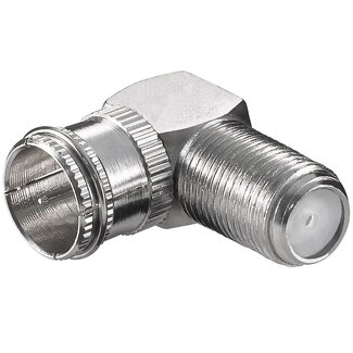 Goobay F-Quick (m) - F (w) Winkeladapter