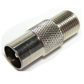Technetix Technetix F(v) - Koax IEC (m) Adapter / 4G/LTE-sicher