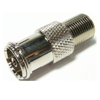 Technetix Technetix F (m) - IEC (m) Koax Adapter / 4G/LTE-sicher