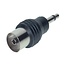 3,5mm Mono Klinke (m) auf IEC Koax (w) Adapter