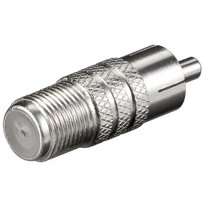 F (w) - Tulp RCA (m) Adapter