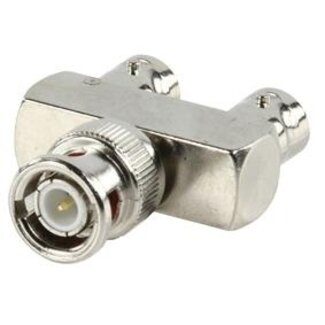 Nedis BNC Verteiler 1x Stecker - 2x Buchse - 50 Ohm