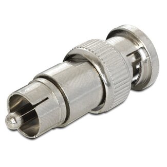 S-Impuls BNC (m) auf RCA (m) Adapter