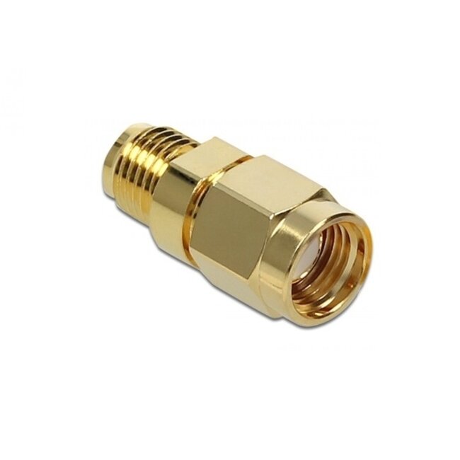 RP-SMA (m) auf RP-SMA (w) Adapter - 50 Ohm / 10 GHz