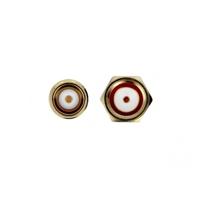 RP-SMA (m) auf RP-SMA (w) Adapter - 50 Ohm / 10 GHz