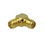 RP-SMA (m) zu SMA (m) Winkeladapter - 50 Ohm / 3 GHz