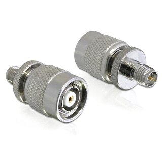 DeLOCK RP-SMA (w) - RP-TNC (m) Adapter - 50 Ohm