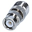 N (m) - BNC (w) Adapter - 50 Ohm
