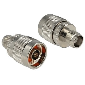 DeLOCK N (m) - TNC (w) Adapter - 50 Ohm