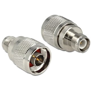 DeLOCK N (m) - RP-TNC (w) Adapter - 50 Ohm
