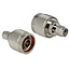 N (m) - SMA (m) Adapter - 50 Ohm