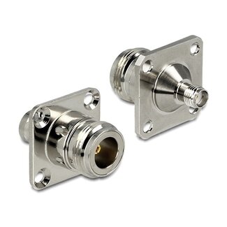 DeLOCK N (m) - SMA (m) Einbaubuchse Adapter - 50 Ohm