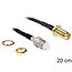 FME (w) - SMA (w) Kabel - RG-174 / 50 Ohm - 0,20 m