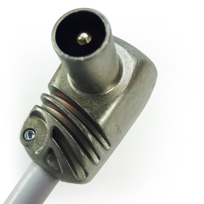 Technetix IECMF-A+ Koax IEC Schraubverbinder Set / Winkelform